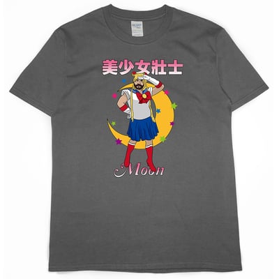 美少女壯士(短T)Hamburger T-shirt shop4