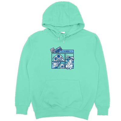 蟯蟲貼片(帽T)Hamburger T-Shirt Shop15