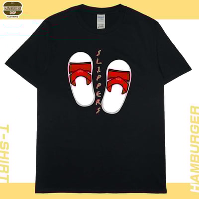 Slippers(短T)Hamburger T-shirt shop6