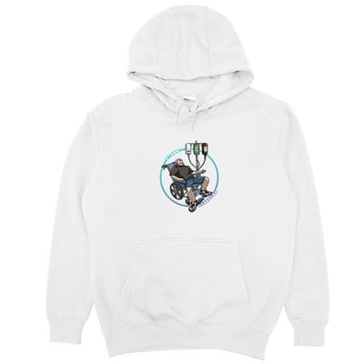 吊點滴(帽T)Hamburger T-shirt shop2