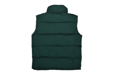 G-Down Vest 高級羽絨背心外套(墨綠)8