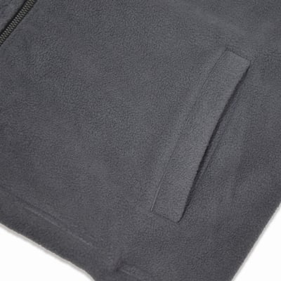 LABEL FLEECE JACKET(灰)3