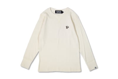 G'$ Goethe WAFFLE LONG SLEEVE TEE(米)1