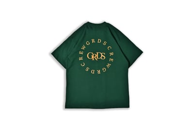 BASIC ROUND T-Shirt 錯位圓圈短袖上衣(黑/白/墨綠)9