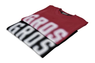 OUT OF FOCUS LOGO L/S TEE(紅)3