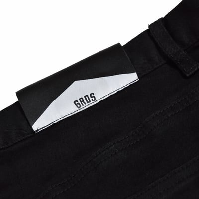 GRDS CREW LOGO JEANS(黑)3