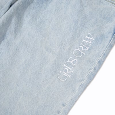 GRDSCREW WASHED DENIM JEANS(淺藍)5