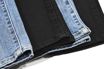 G-LYCRA DENIM JEANS萊卡高彈牛仔褲(黑)6