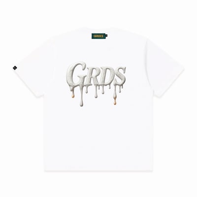 WAX DRIP T-Shirt(白)5