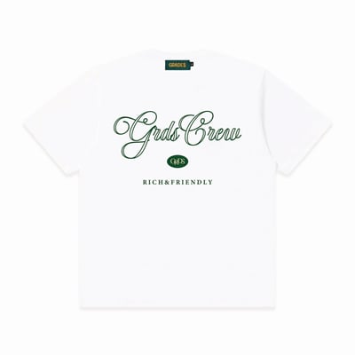 CLASSIC SCRIPT T-Shirt(白)5