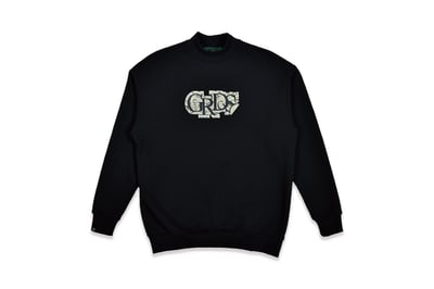 ”WAVE STICKER SERIES“ TURTLENECK SWEATER(黑)1