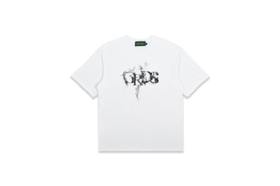 SMOKE LOGO T-Shirt(白黑)1
