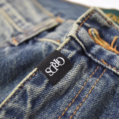SWASHES LOGO VINTAGE WASHED CARGO JEANS6