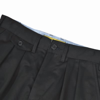 TAPERED CASUAL PANTS(黑)2