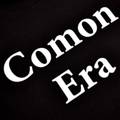 COMON ERA LOGO TEE(黑)3