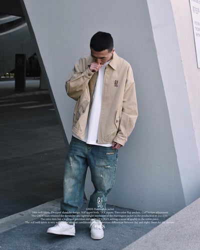 GRDS HARRINGTON JACKET(卡其)8