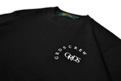 BASIC ROUND T-Shirt 錯位圓圈短袖上衣(黑/白/墨綠)4