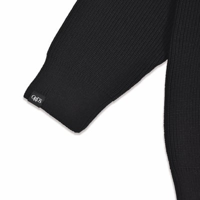 SWASHES LOGO KNIT SWEATER(黑)3