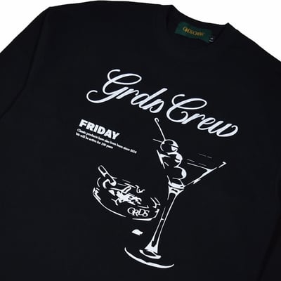 CHILLNIGHT L/S TEE(黑)2