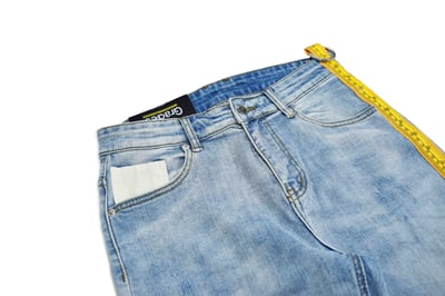 PATCH TAPE JEANS 皮尺牛仔褲(藍)5