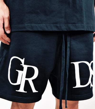 CLASSIC BIG LOGO COTTON SHORTS(黑)4