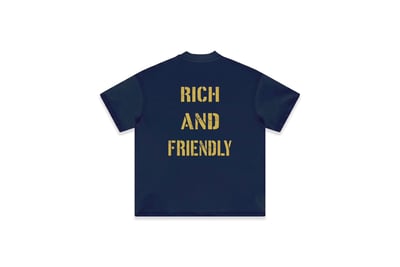 MILITARY R & F T-Shirt (藏青)1