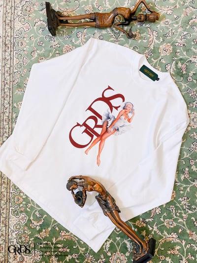 SEXY LADY L/S TEE(白)4