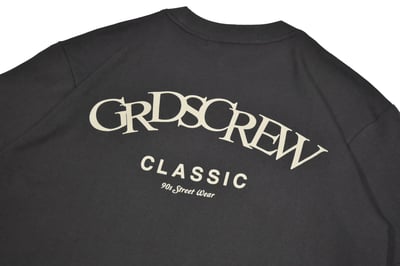 GRDSCREW CLASSIC T-Shirt(深灰/米)4