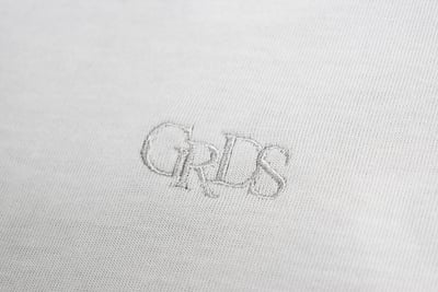 Embroidered Classic Logo Plain T-SHIRT(洗舊灰)3