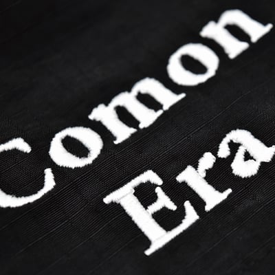 COMON ERA LOGO RIPSTOP BEACH SHORTS(黑)2