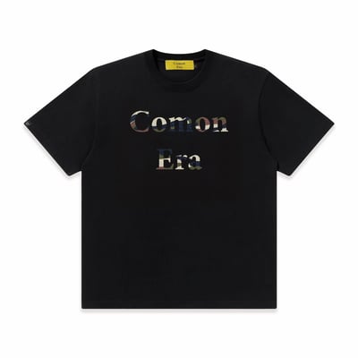 COMON ERA CAMO LOGO TEE(黑)1