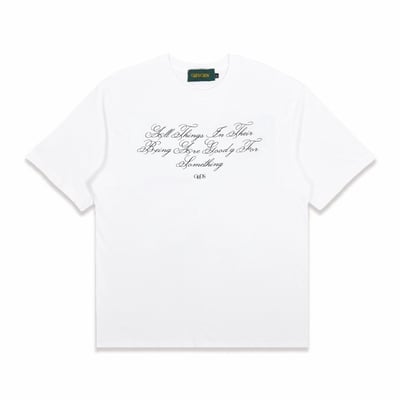 SELF-WORTH T-Shirt(白)3