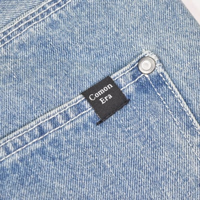 CMNE CARPENTER DENIM SHORTS(水洗藍)5