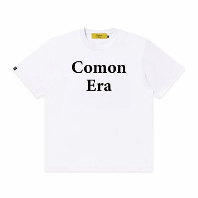 COMON ERA LOGO TEE(白)1