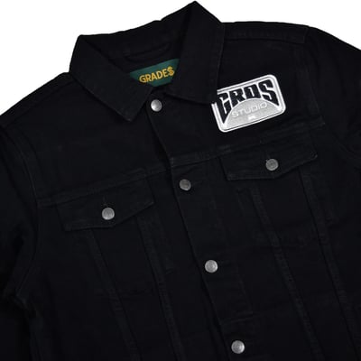 ROUTE MARKER DENIM JACKET(黑)3