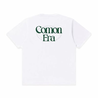 COMON ERA SVART HULL TEE(白)5
