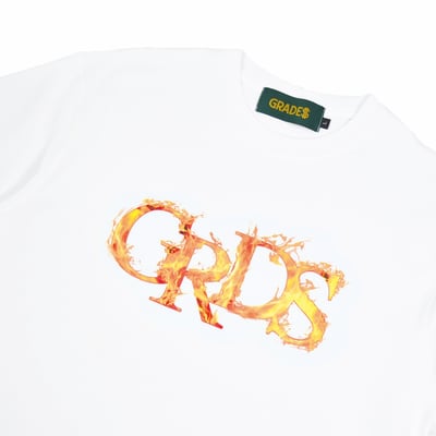 FIRE LOGO T-Shirt(白)2