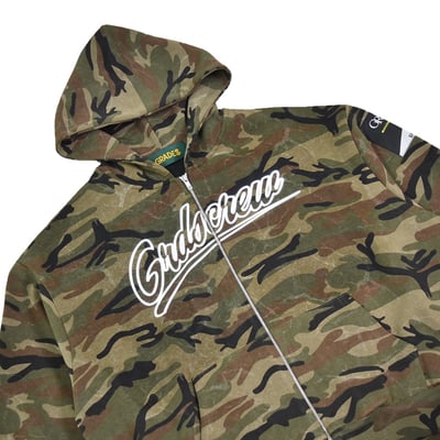 BASEBALL LOGO CAMO ZIPPER HOODIE(迷彩)2
