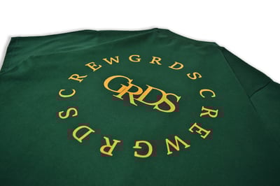 BASIC ROUND T-Shirt 錯位圓圈短袖上衣(黑/白/墨綠)10