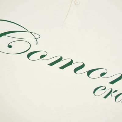 CURSIVE POLO TEE(杏色)4