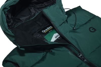 G-Down Vest 高級羽絨背心外套(墨綠)4