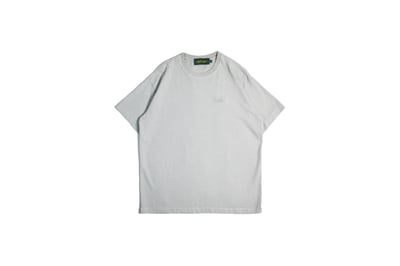 Embroidered Classic Logo Plain T-SHIRT(洗舊灰)1