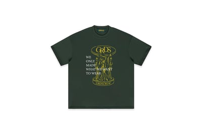 GRDS MANIFESTO T-Shirt(墨綠)1