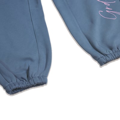 HANDWRITING LOGO SUIT - COTTON PANTS(霧霾藍)4