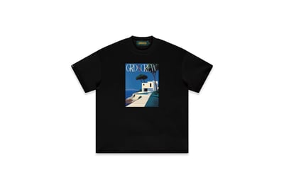 CLIFFSIDE VILLA T-Shirt(黑)1