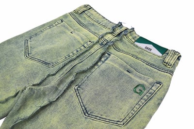 Double Sided - Green Wash 雙向綠水洗牛仔褲(綠)4