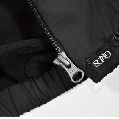 DOUBLE-LAYER FLEECE WINDBREAKER(黑)8