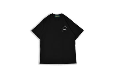 BASIC ROUND T-Shirt 錯位圓圈短袖上衣(黑/白/墨綠)3