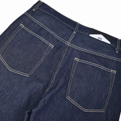 GOETHE RAW DENIM SHORTS7