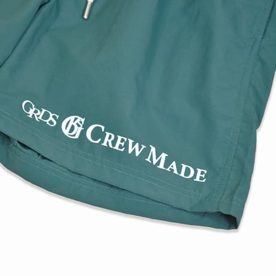THE SIGN CREW MADE BEACH SHORTS(橄欖綠)3